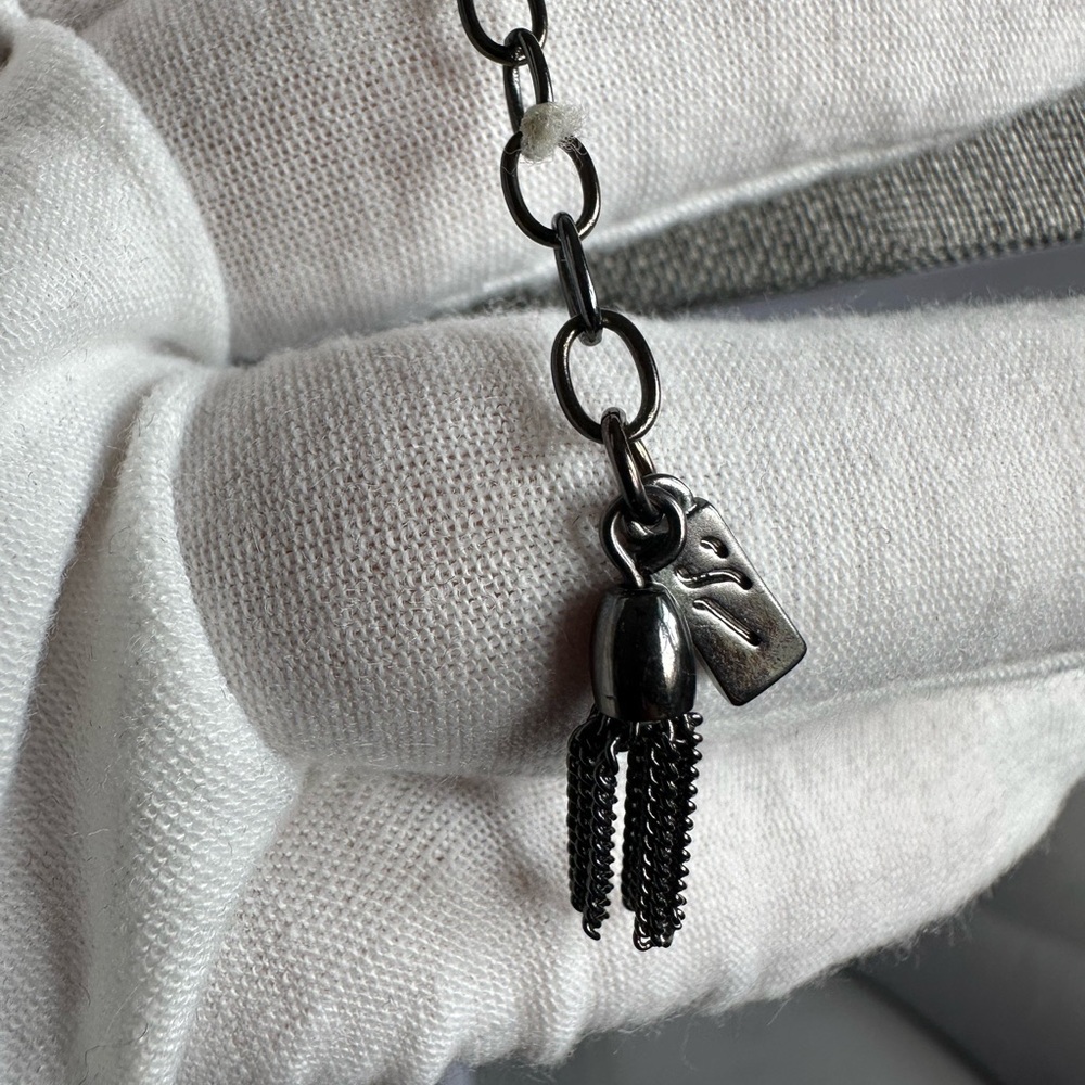 Vera Wang Elegant Pearl Necklace with Black Chain - Picture 4 of 7